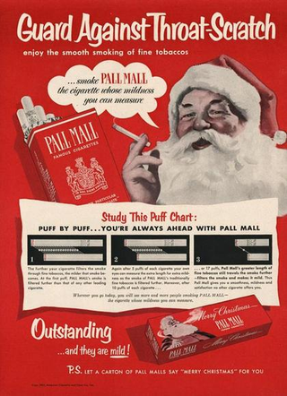 Illustration for article titled 12 Santa-Endorsed Smoking Ads